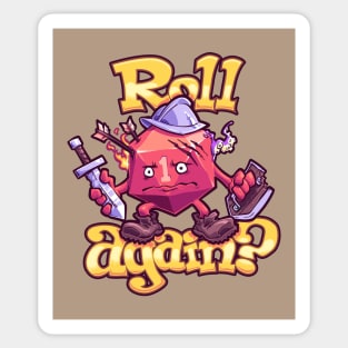 Roll Again? Sticker